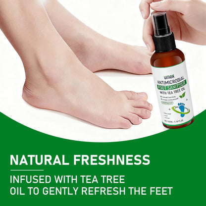 UMEX Tea Tree Foot Spray - Fast Fungus & Odor Elimination
