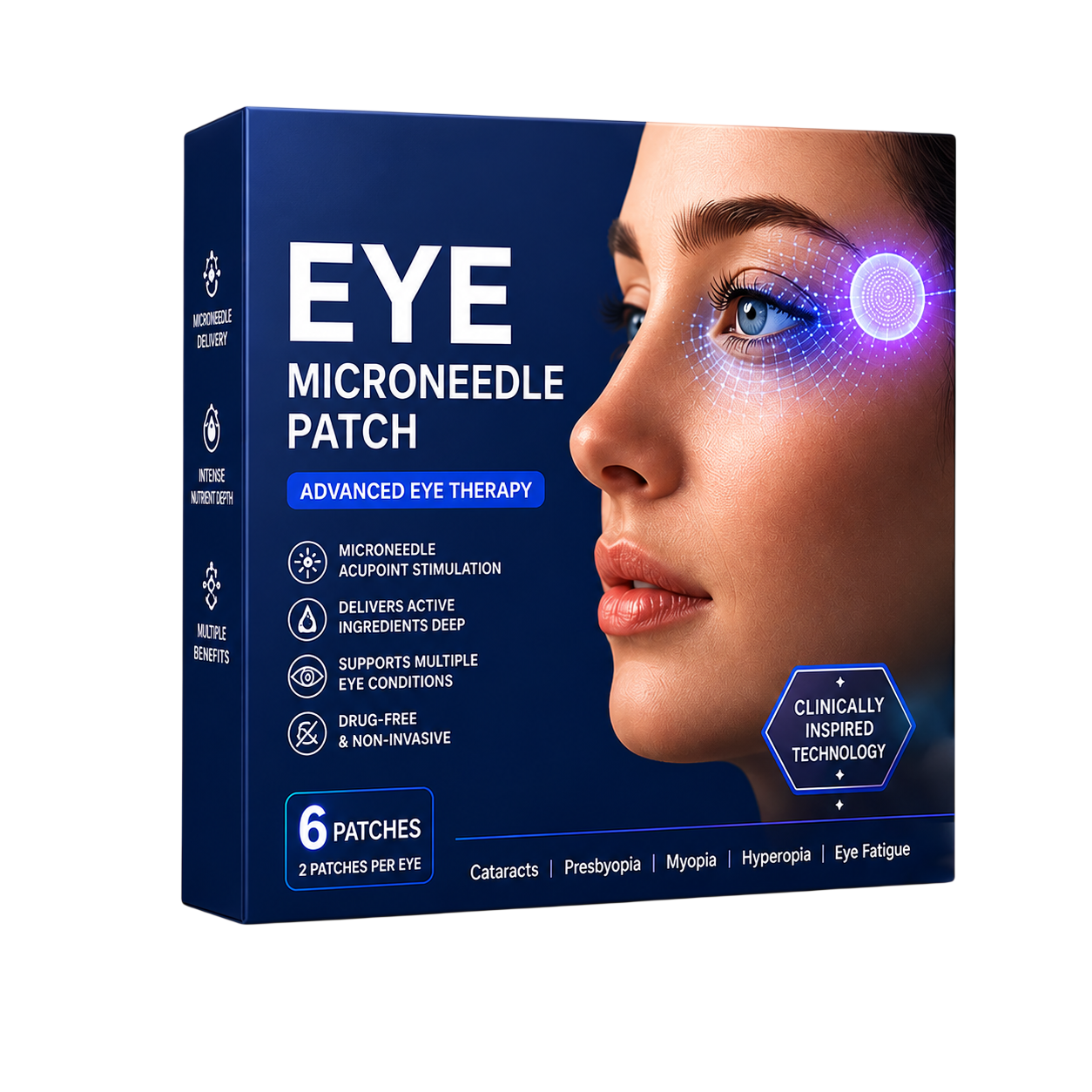 Umexcare™👀Transdermal Vision-Repair Eye Microneedle Patch