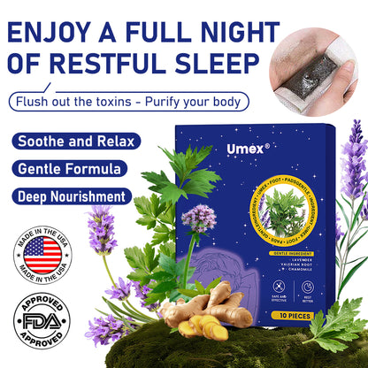 Umex Herbal Foot Pads for Relaxation & Comfort - Buy 1 Get 1 Free