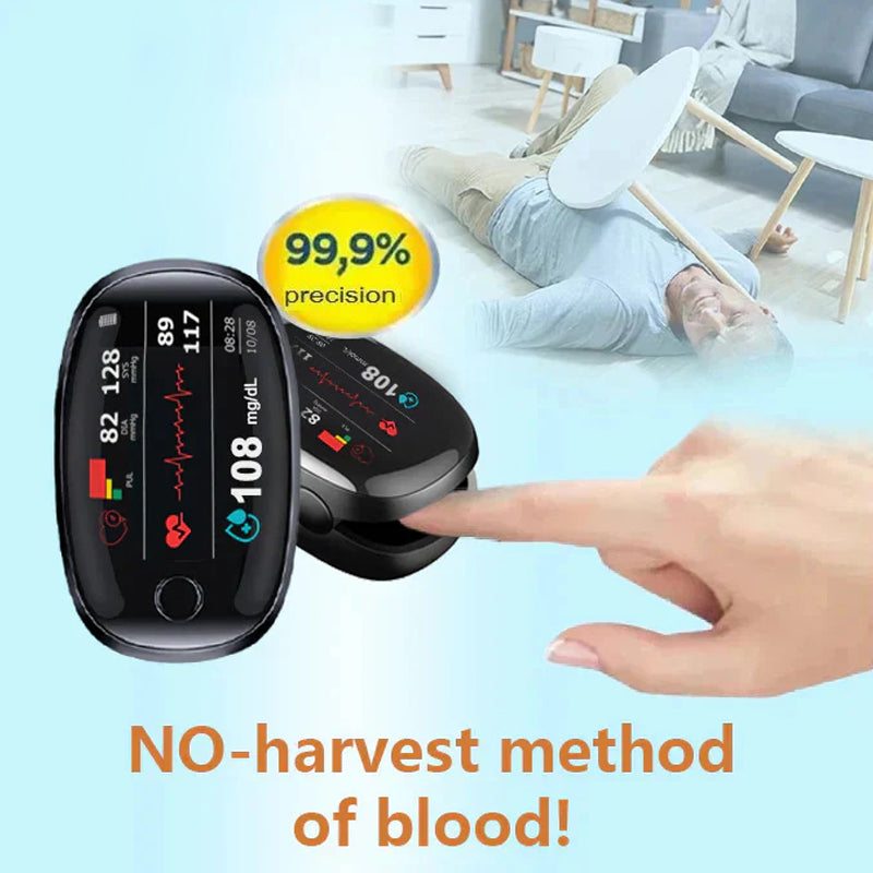 🔥Final 1 Hours – Limited Stock Left🏆Cheeroll™ Non-Invasive Smart Blood Sugar Tracking Device 99.9% Accuracy (Mayo Clinic Recommended)