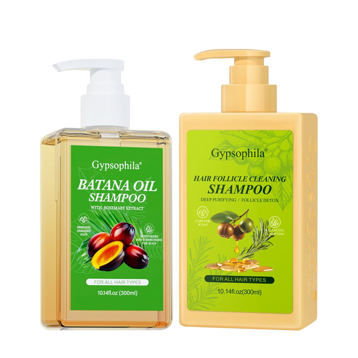 Gypsophila® SHAMPOO CON ACEITE DE BATANA Y CUIDADO FOLICULAR