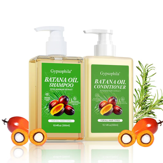 Gypsophila® JUEGO DE CHAMPÚ Y ACONDICIONADOR DE ACEITE DE BATANA
