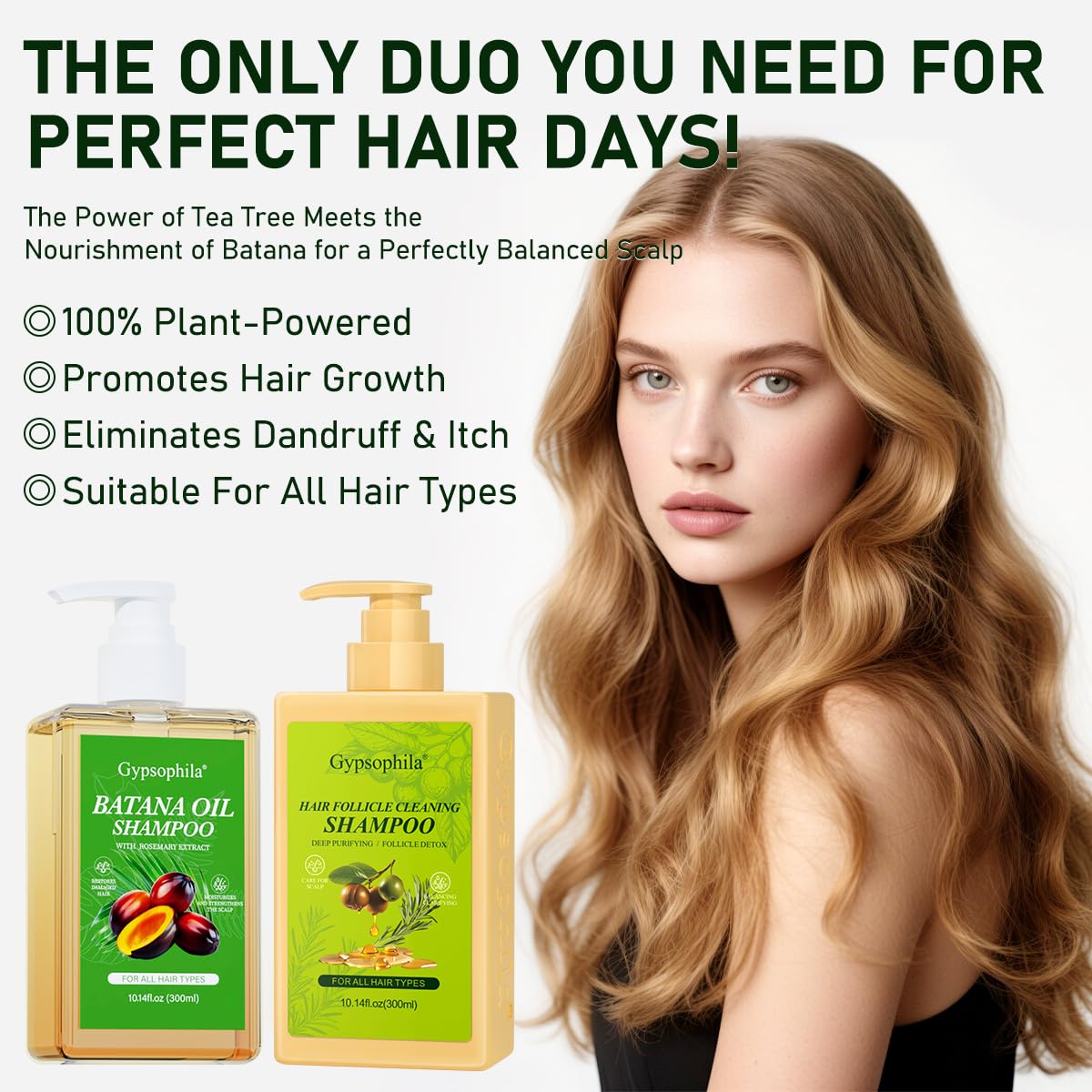 Gypsophila® SHAMPOO CON ACEITE DE BATANA Y CUIDADO FOLICULAR