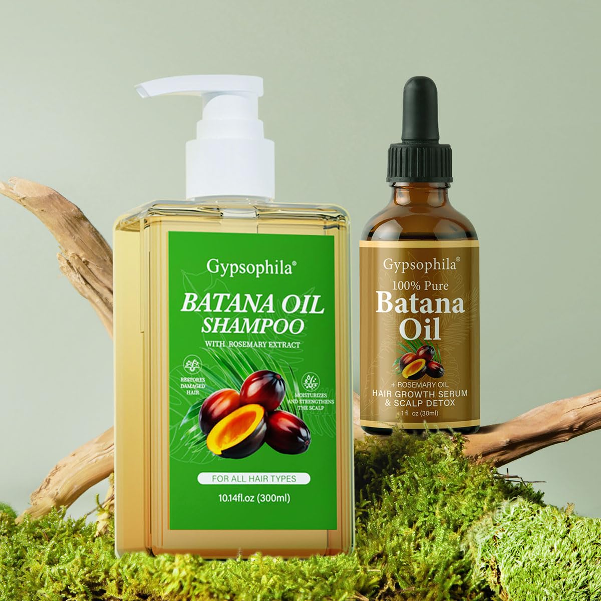 Gypsophila® BUNDLE DE ACEITE BATANA PARA EL CRECIMIENTO DEL CABELLO