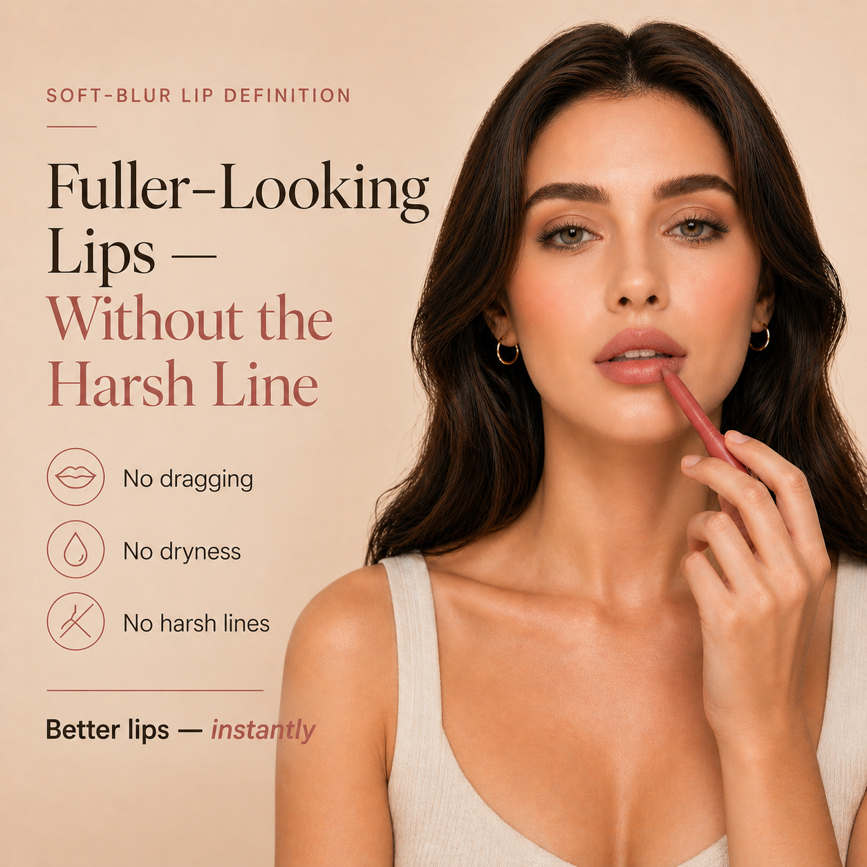 💄Fuller-Looking Lips — Effortlessly Defined
